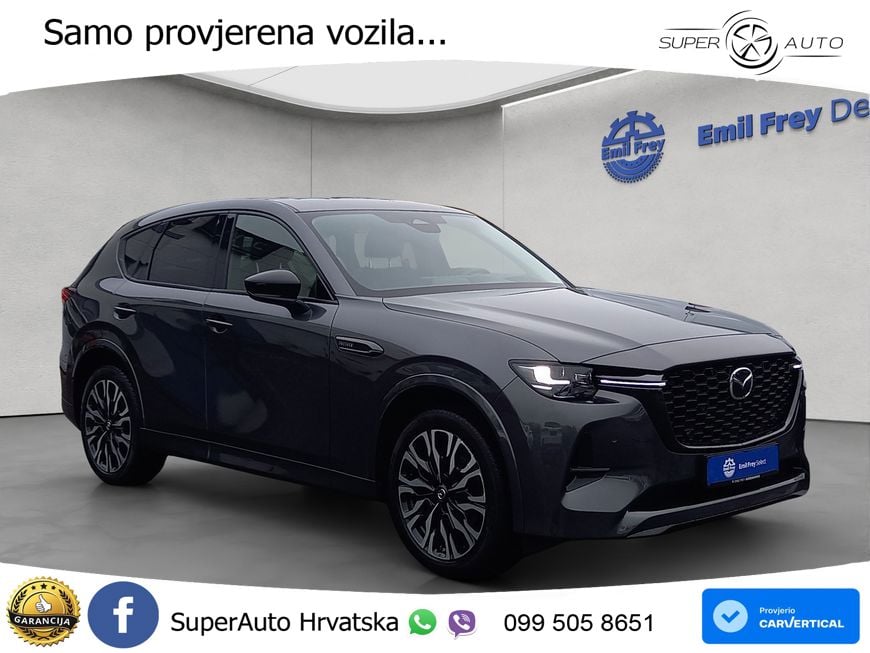 Mazda CX-60 3.3 e-Skyactiv D (254 KS) AWD Automatic LED+GR SJED+ACC