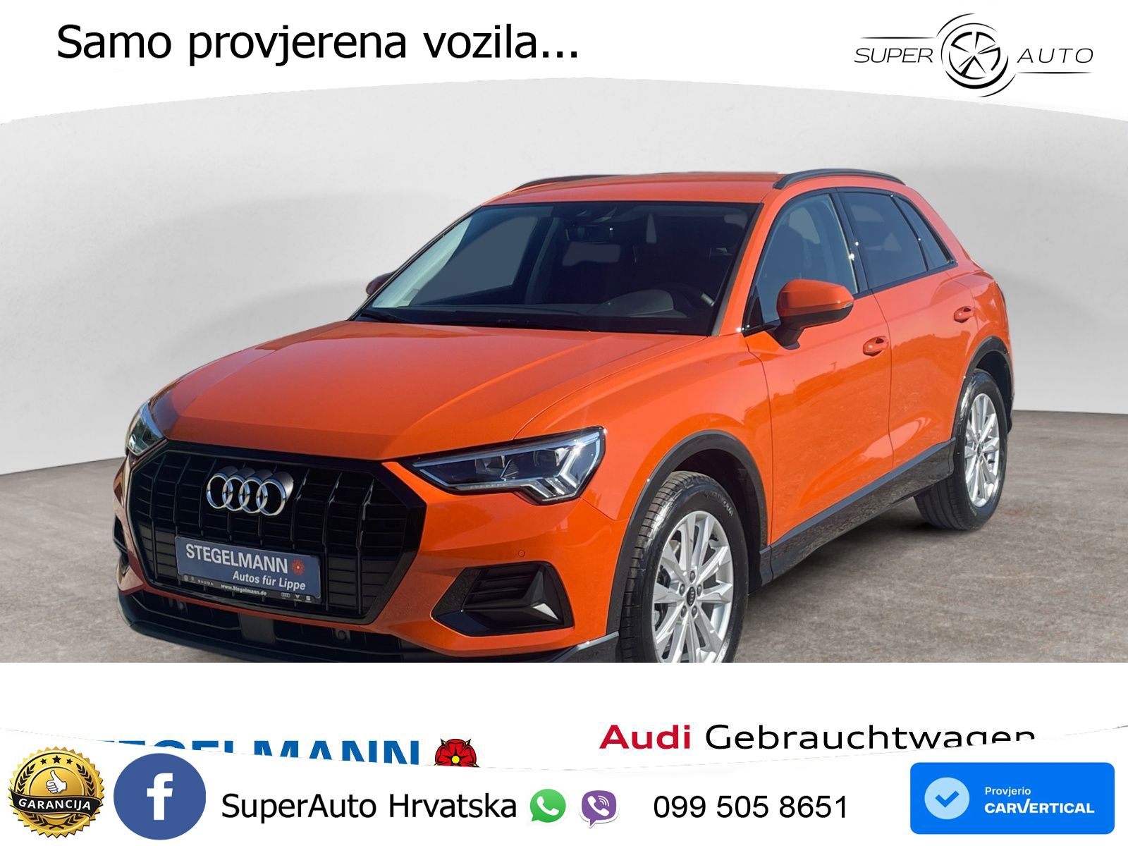 Audi Q3 35 TFSI (150 KS) S tronic advanced LED+GR SJED+ACC