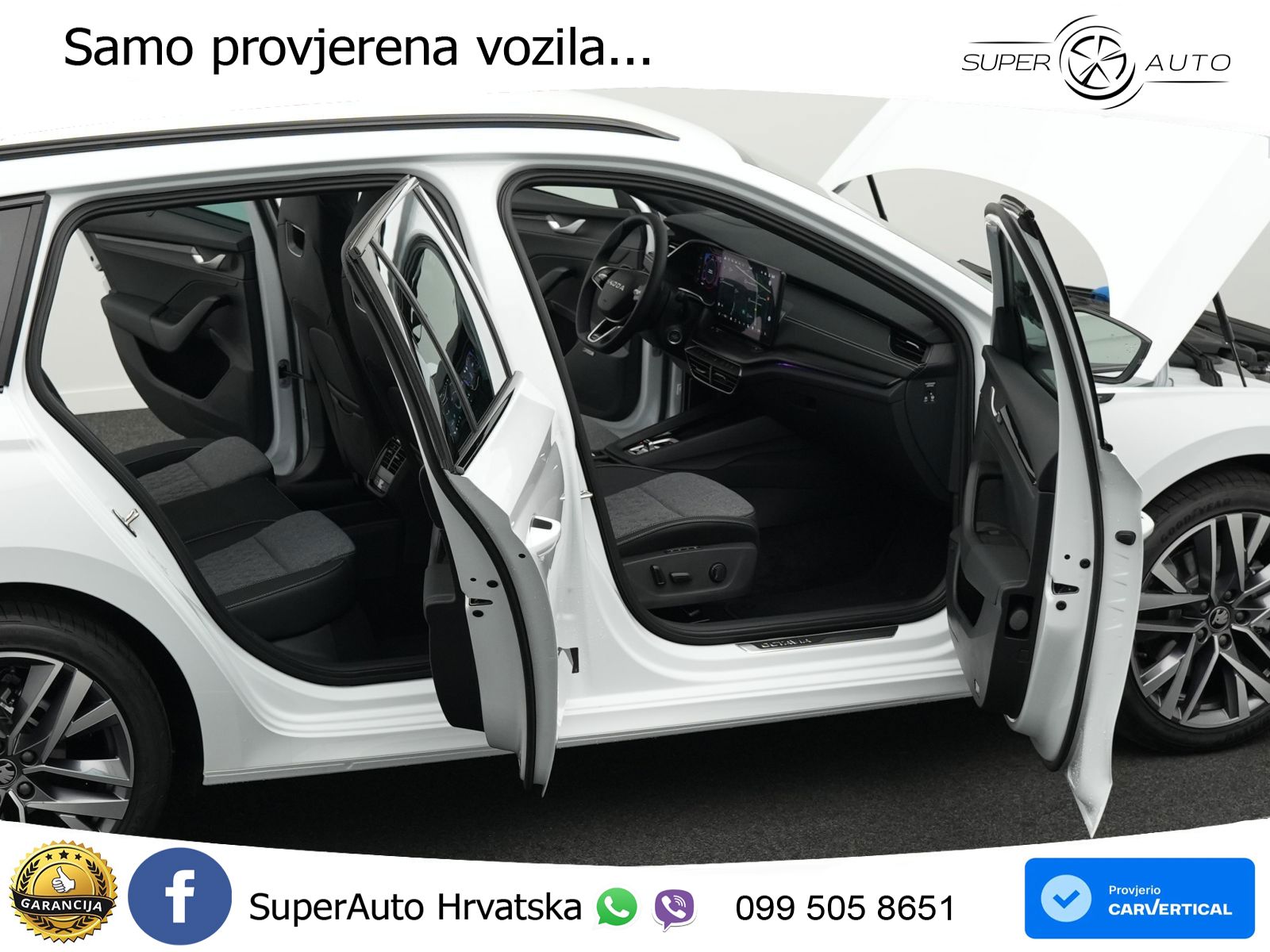 Škoda Octavia Combi 2.0 TDI (150 KS) DSG SportLine LED+GR SJED+ACC