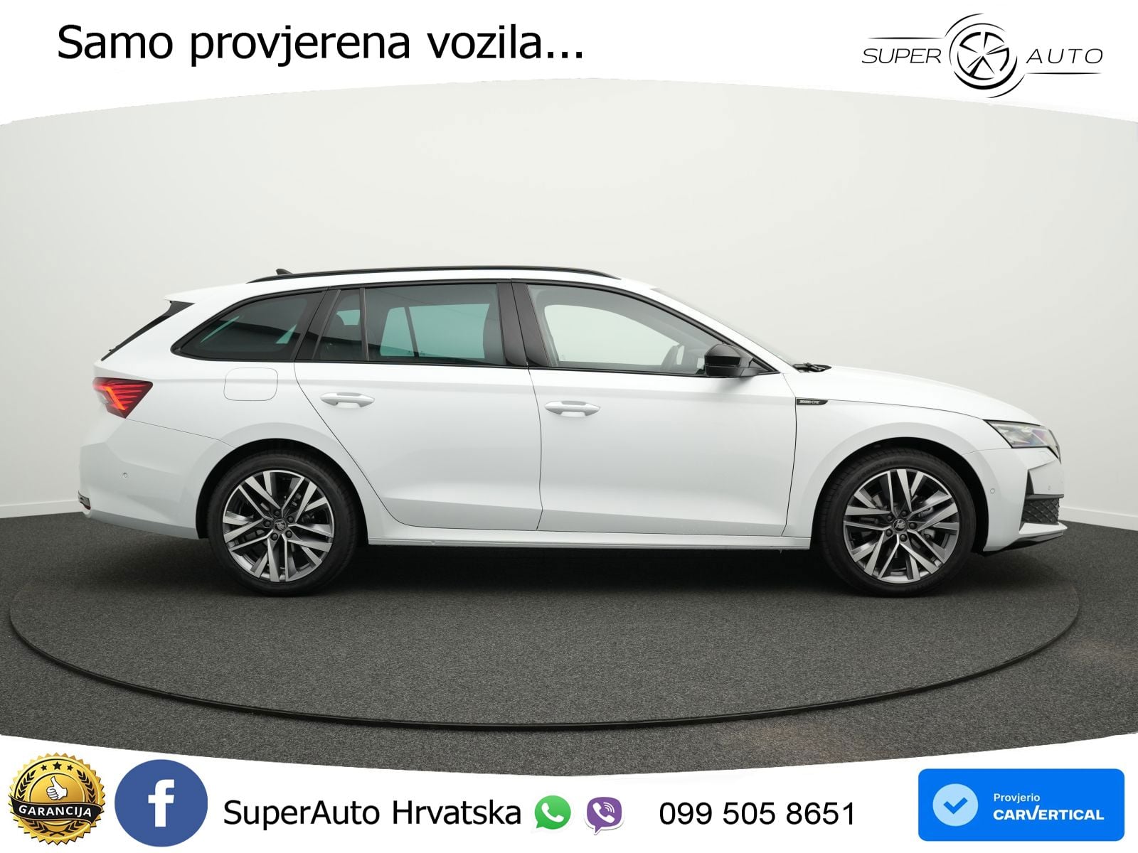 Škoda Octavia Combi 2.0 TDI (150 KS) DSG SportLine LED+GR SJED+ACC