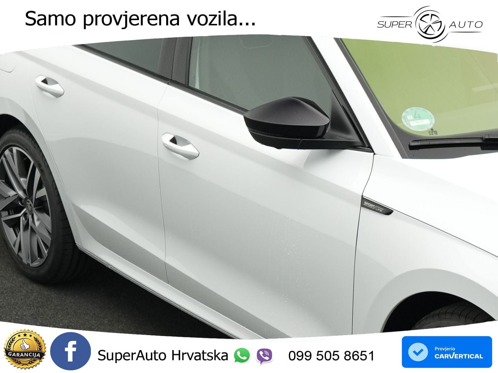 Škoda Octavia Combi 2.0 TDI (150 KS) DSG SportLine LED+GR SJED+ACC