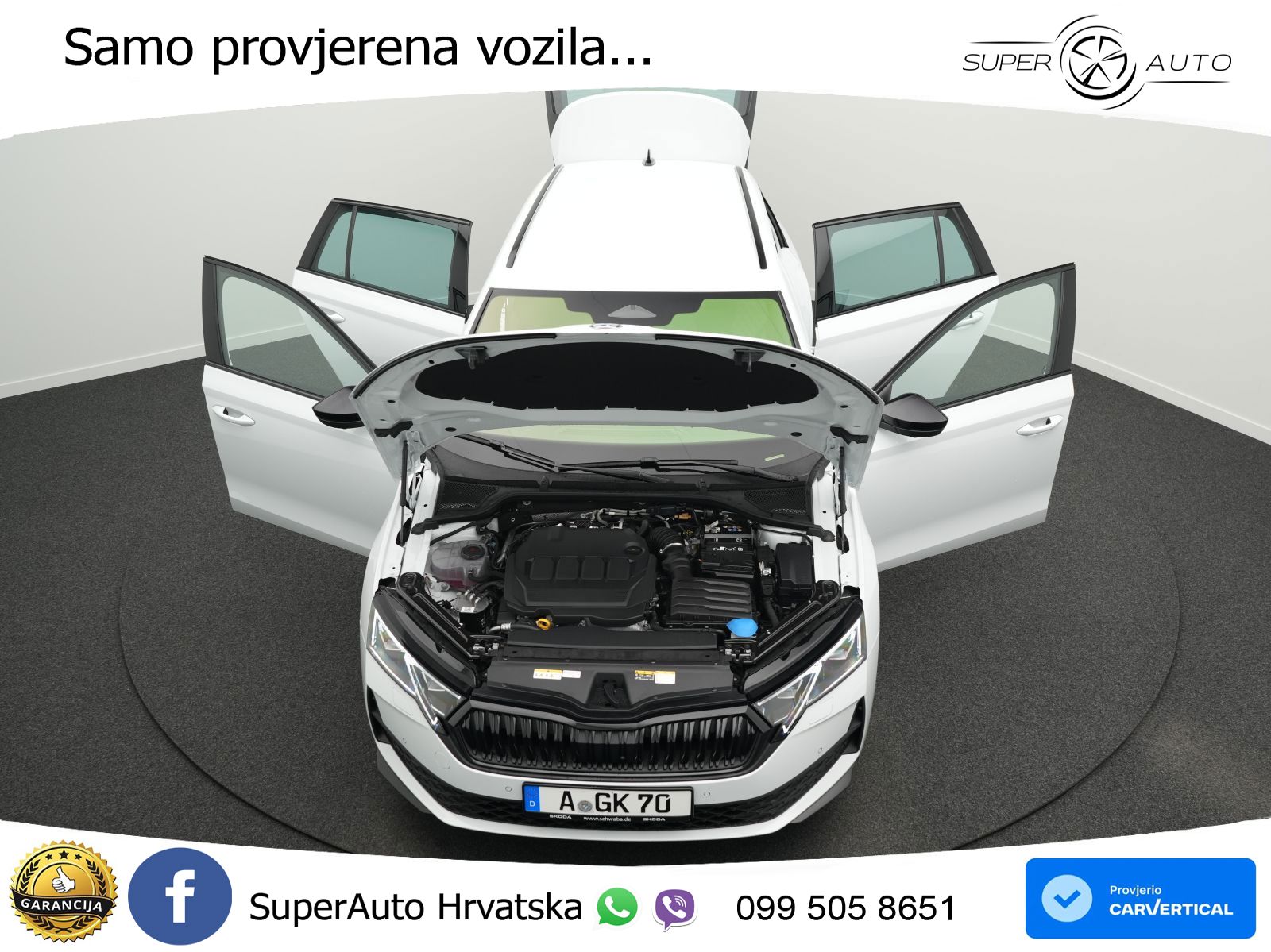 Škoda Octavia Combi 2.0 TDI (150 KS) DSG SportLine LED+GR SJED+ACC