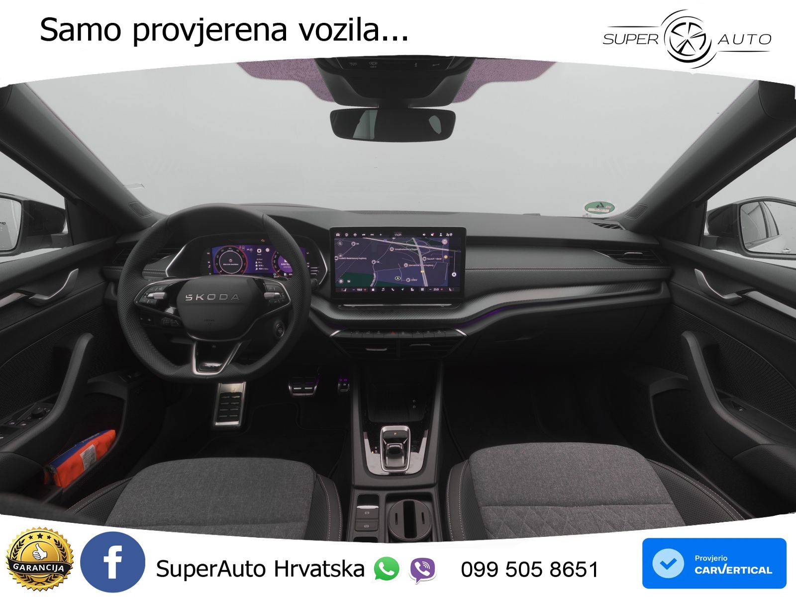 Škoda Octavia Combi 2.0 TDI (150 KS) DSG SportLine LED+GR SJED+ACC