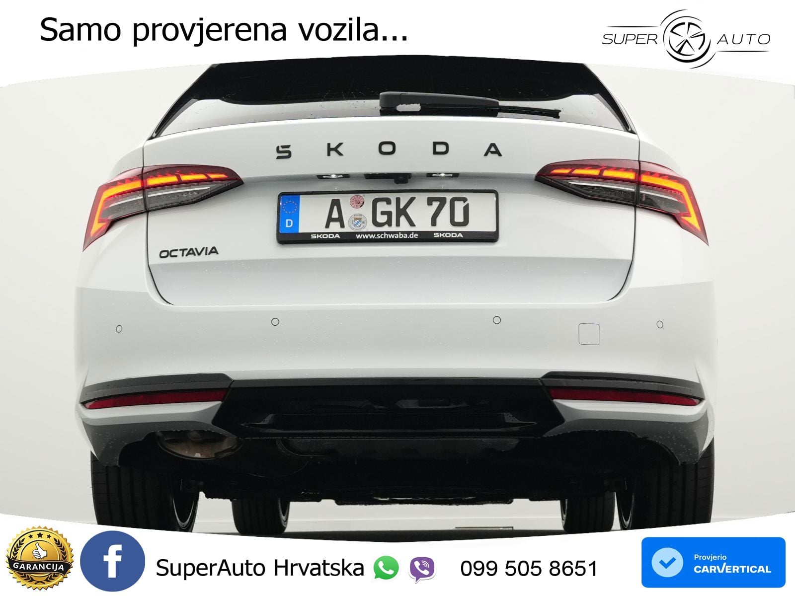 Škoda Octavia Combi 2.0 TDI (150 KS) DSG SportLine LED+GR SJED+ACC