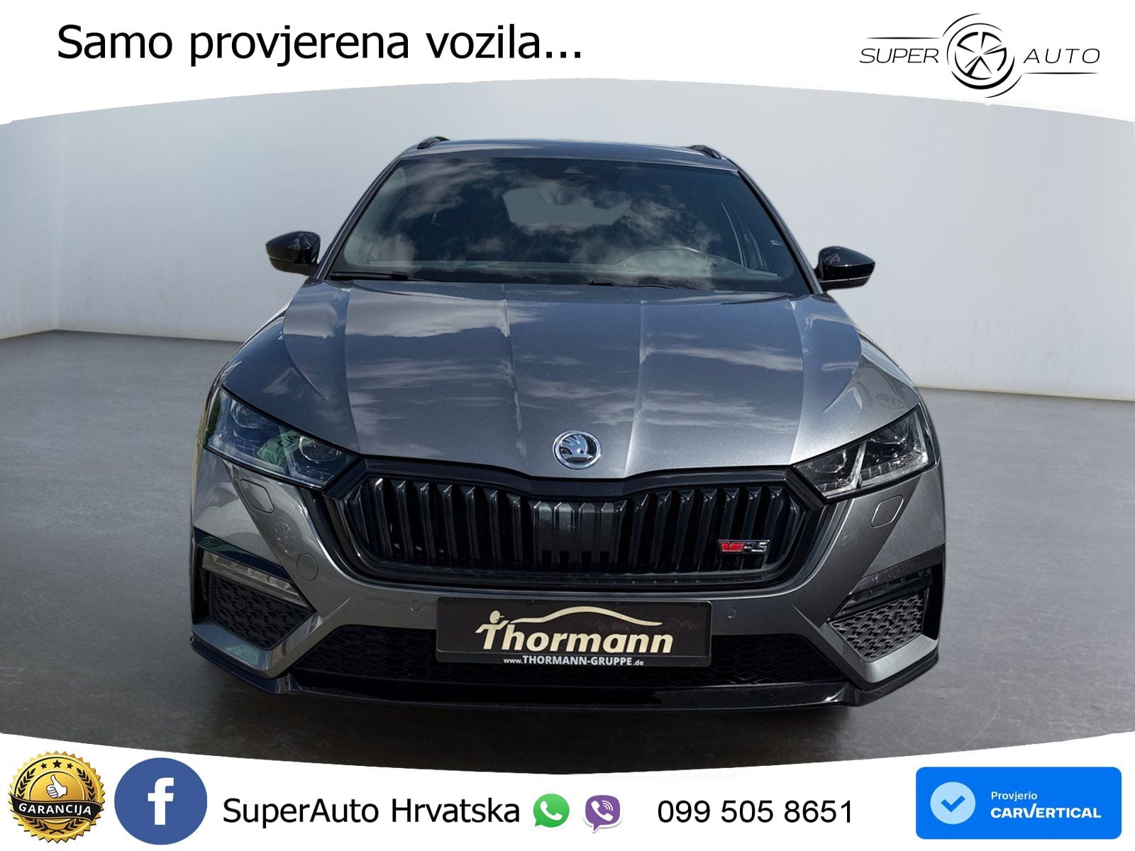 Škoda Octavia Combi RS 2.0 TDI (200 KS) DSG LED+GR SJED+ACC
