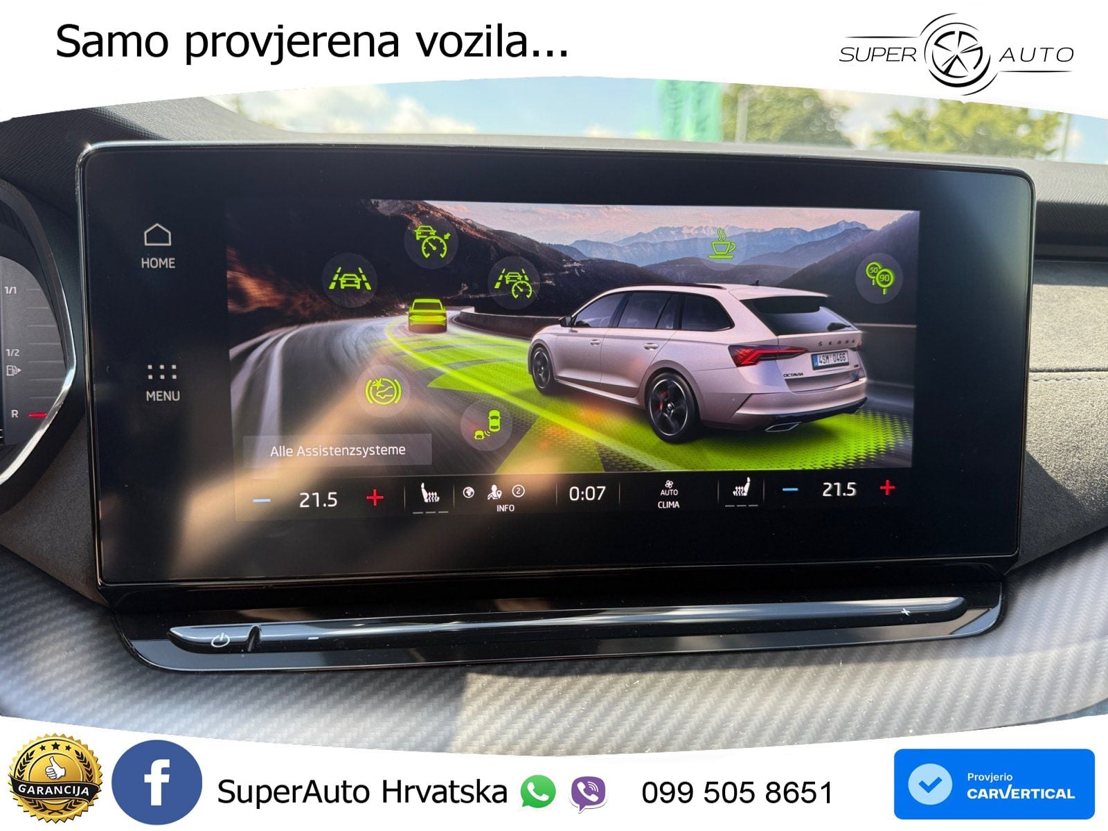 Škoda Octavia Combi RS 2.0 TDI (200 KS) DSG LED+GR SJED+ACC
