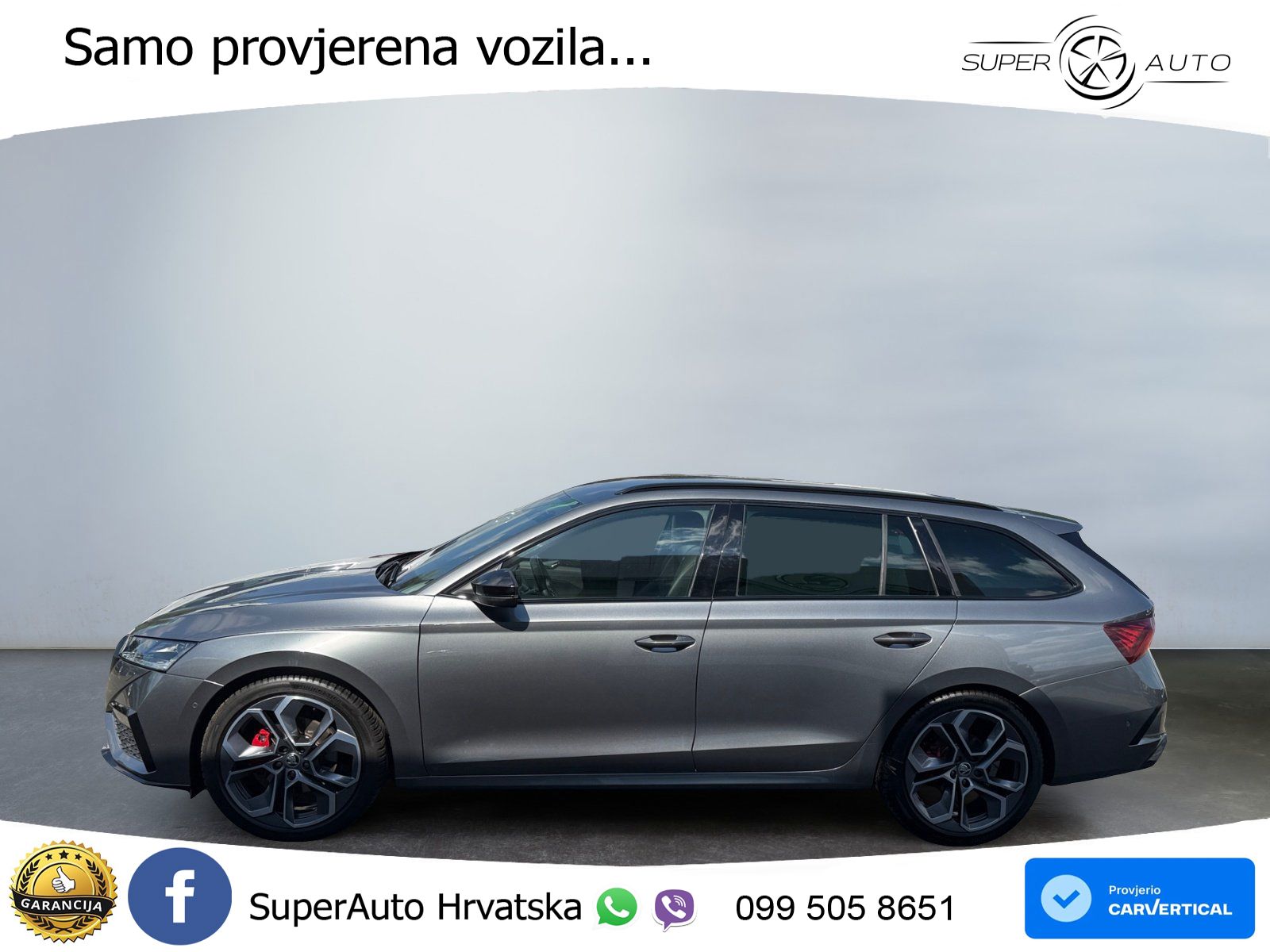 Škoda Octavia Combi RS 2.0 TDI (200 KS) DSG LED+GR SJED+ACC