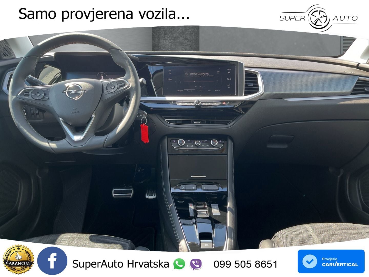 Opel Grandland 1.2i Turbo (130 KS) Automatic Elegance LED+GR SJED+ACC
