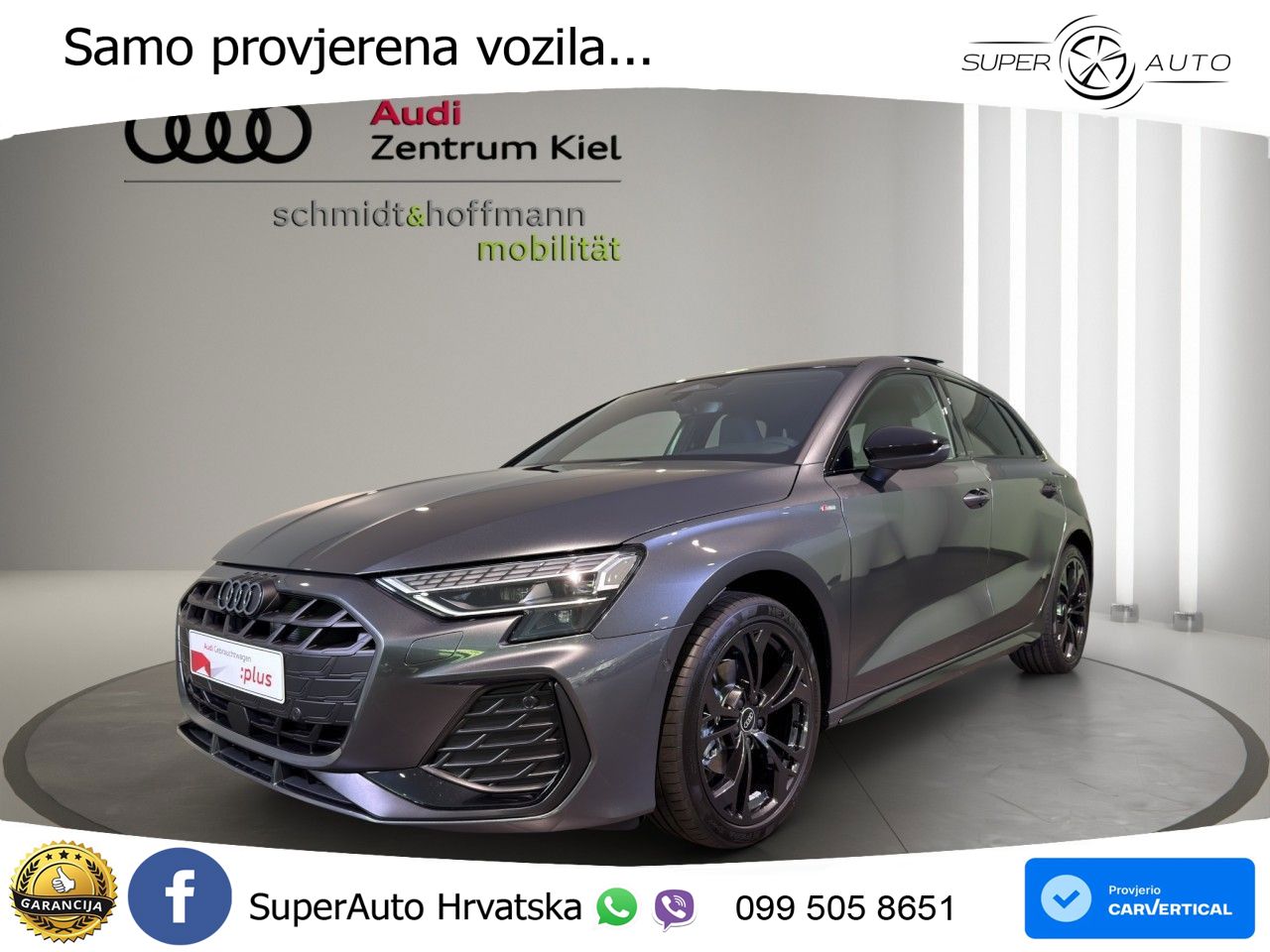 Audi A3 35 TFSI (150 KS) S tronic S line LED+GR SJED+ACC