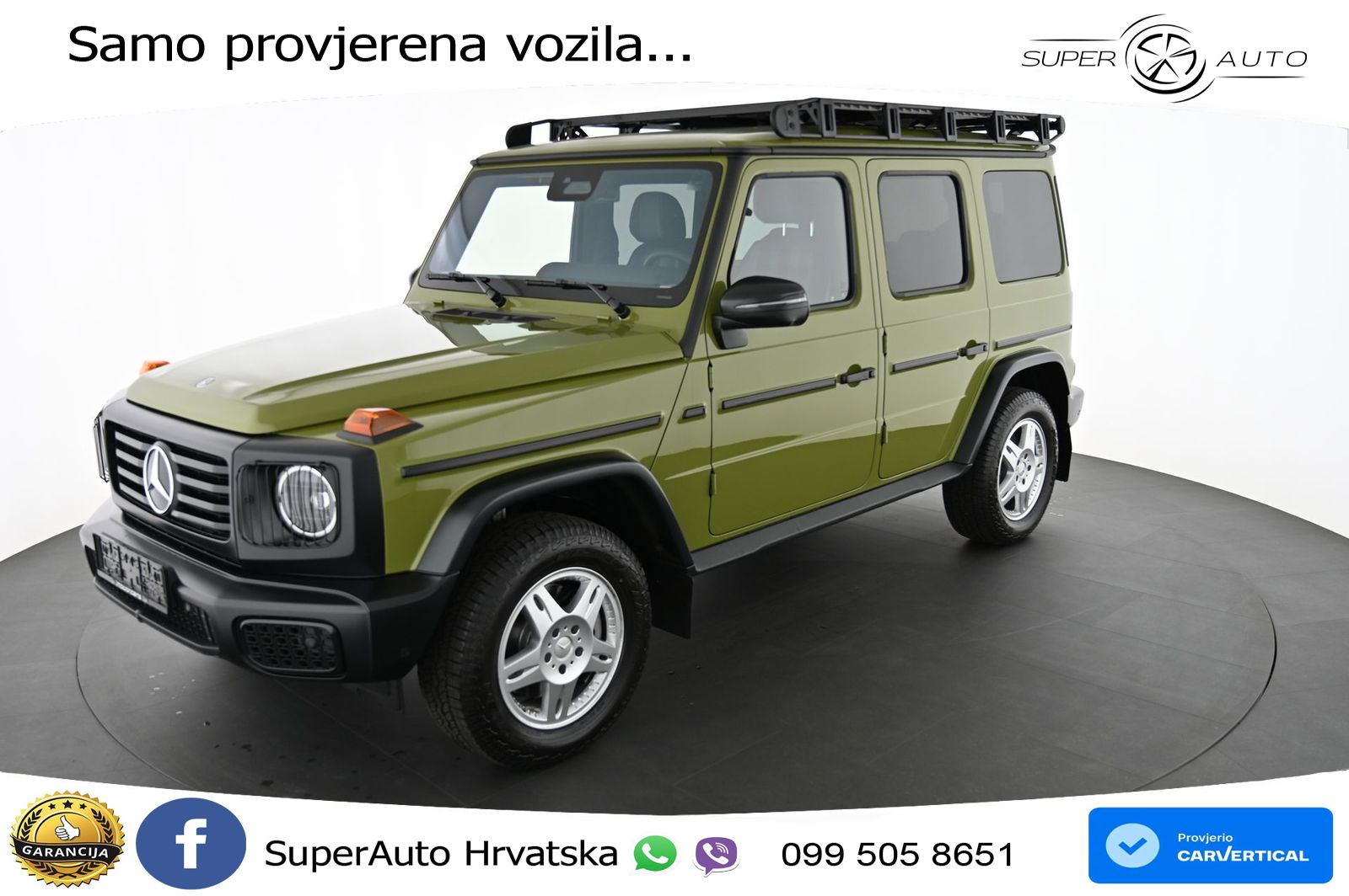 Mercedes G 450d Long (367 KS) 4MATIC 9G-TRONIC ZRAČNI+ACC+GR SJED+KAM