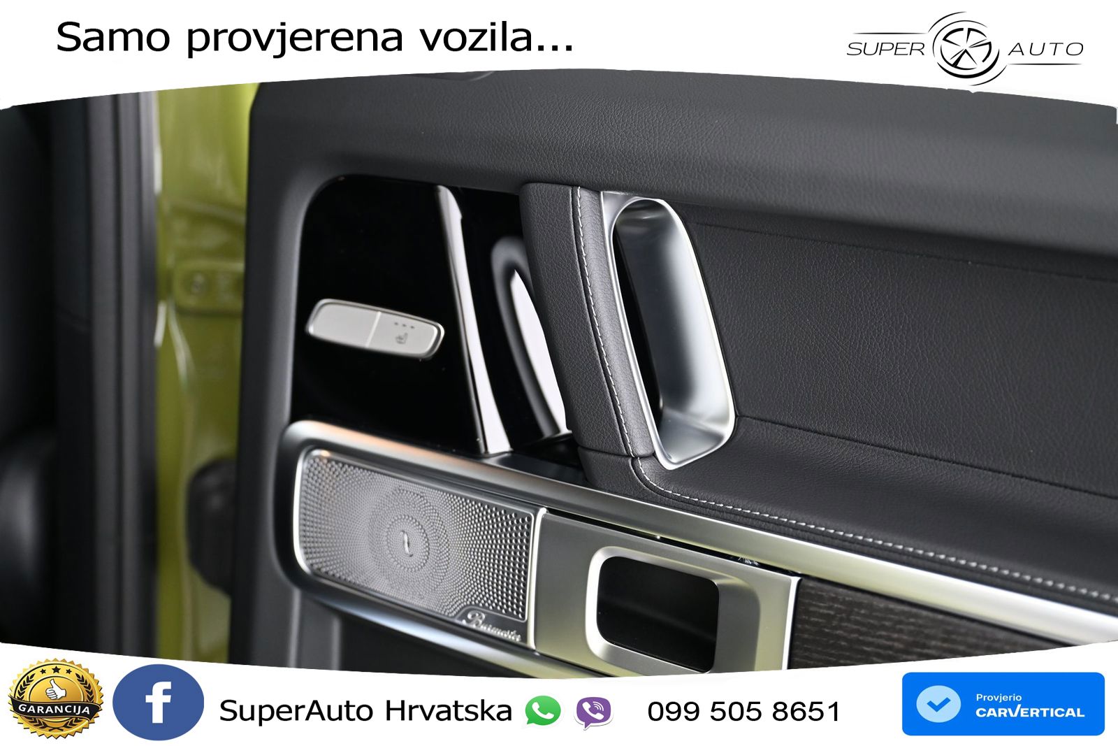 Mercedes G 450d Long (367 KS) 4MATIC 9G-TRONIC ZRAČNI+ACC+GR SJED+KAM