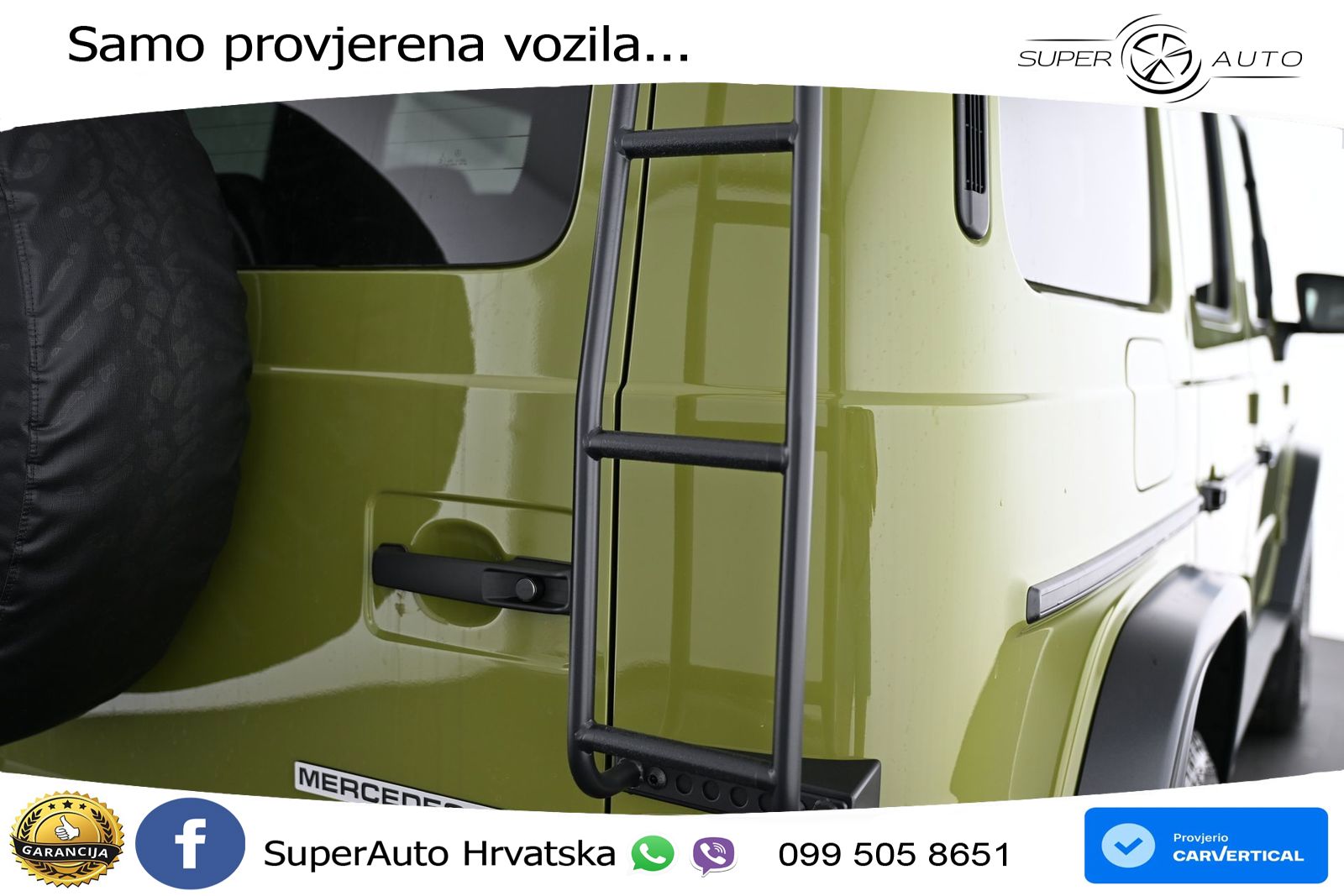 Mercedes G 450d Long (367 KS) 4MATIC 9G-TRONIC ZRAČNI+ACC+GR SJED+KAM