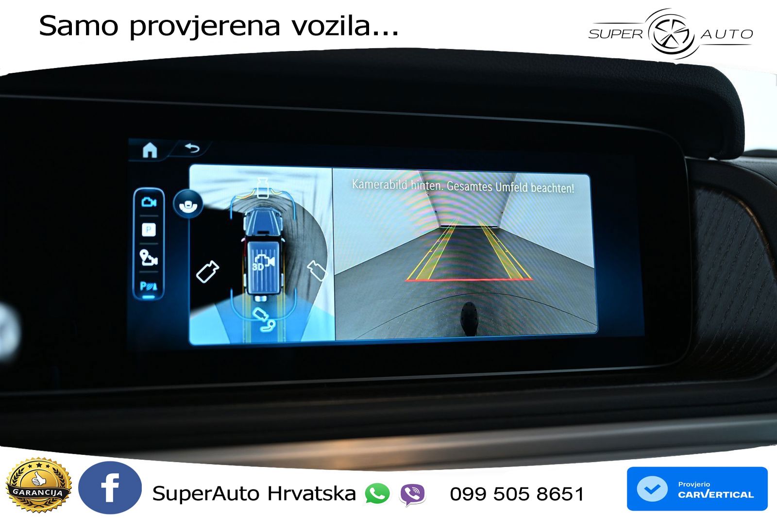 Mercedes G 450d Long (367 KS) 4MATIC 9G-TRONIC ZRAČNI+ACC+GR SJED+KAM