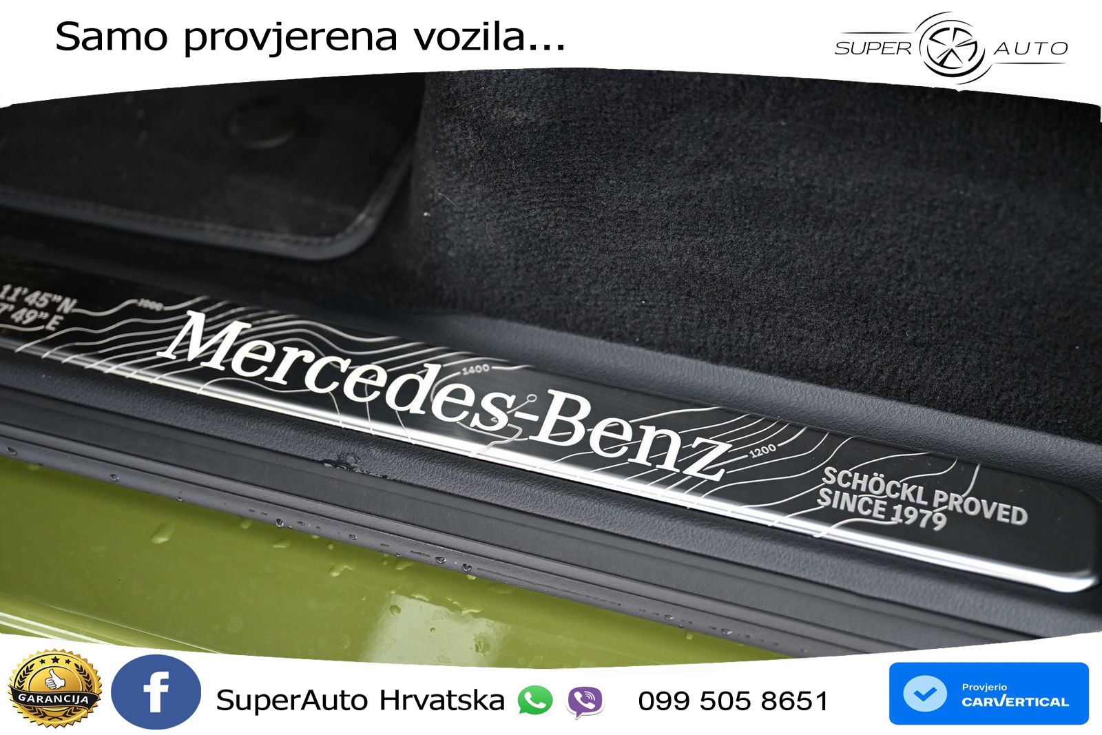 Mercedes G 450d Long (367 KS) 4MATIC 9G-TRONIC ZRAČNI+ACC+GR SJED+KAM
