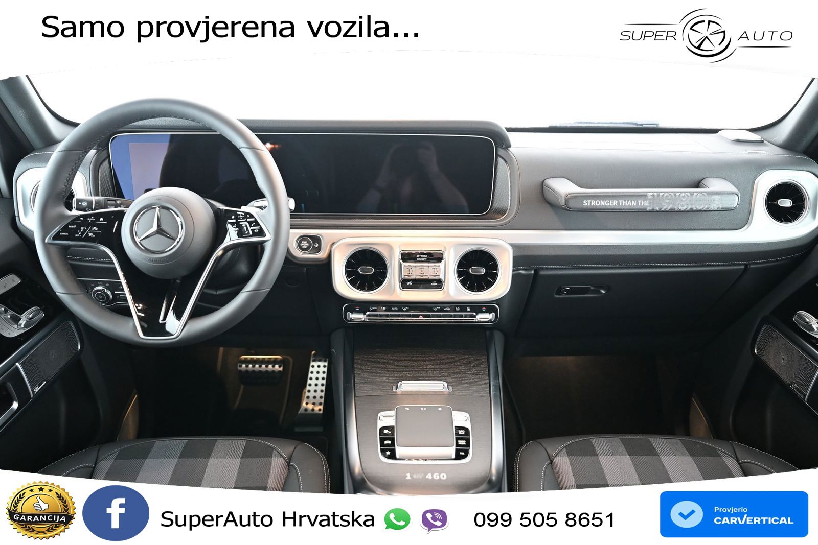 Mercedes G 450d Long (367 KS) 4MATIC 9G-TRONIC ZRAČNI+ACC+GR SJED+KAM