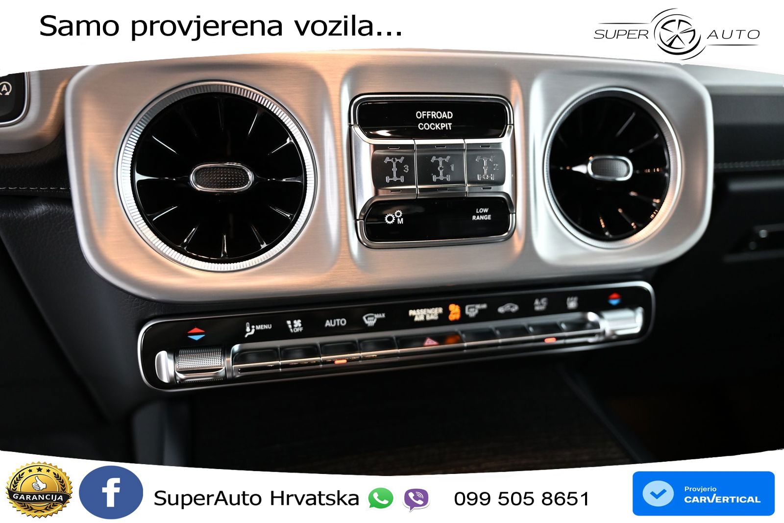Mercedes G 450d Long (367 KS) 4MATIC 9G-TRONIC ZRAČNI+ACC+GR SJED+KAM
