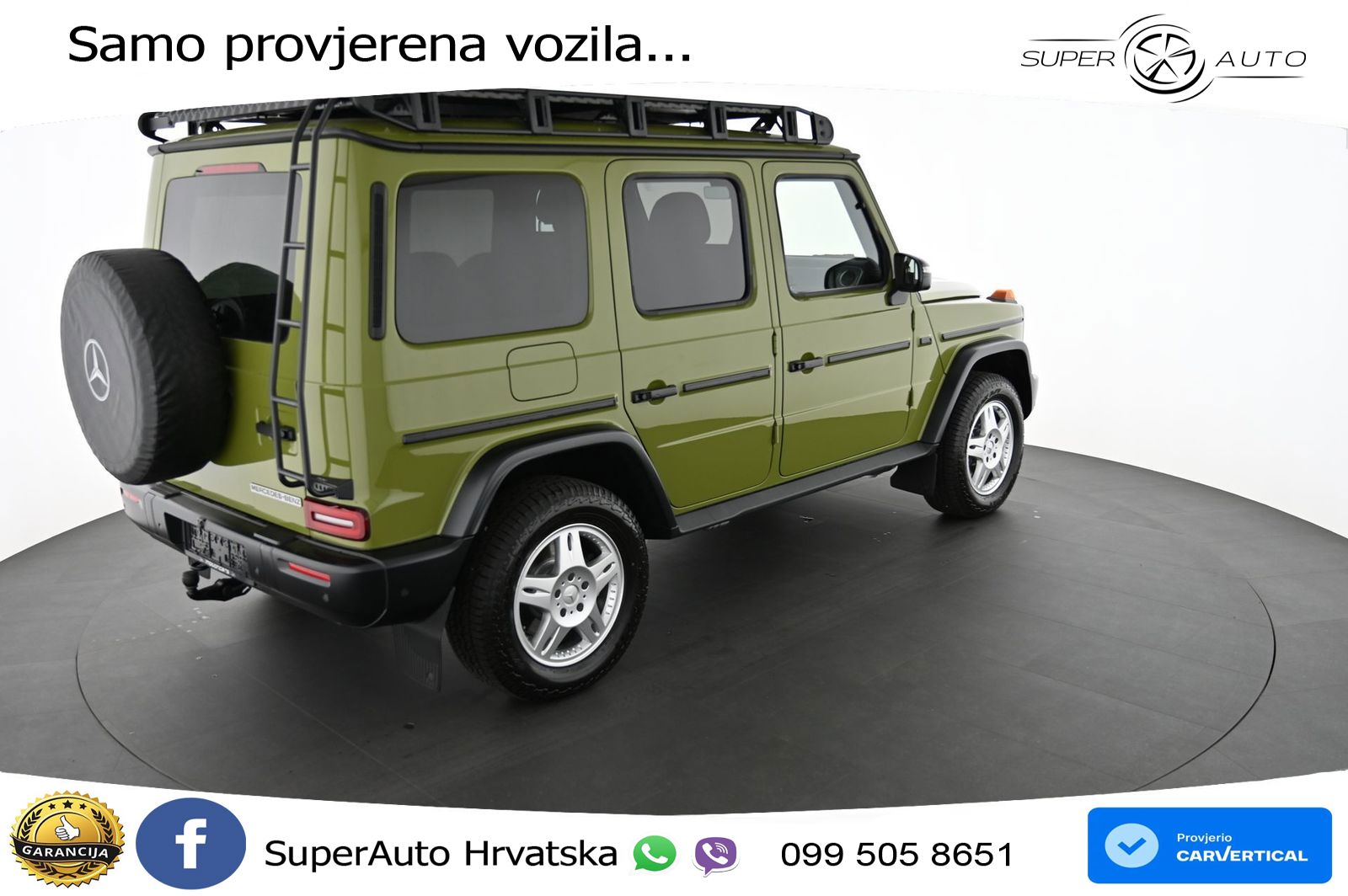 Mercedes G 450d Long (367 KS) 4MATIC 9G-TRONIC ZRAČNI+ACC+GR SJED+KAM