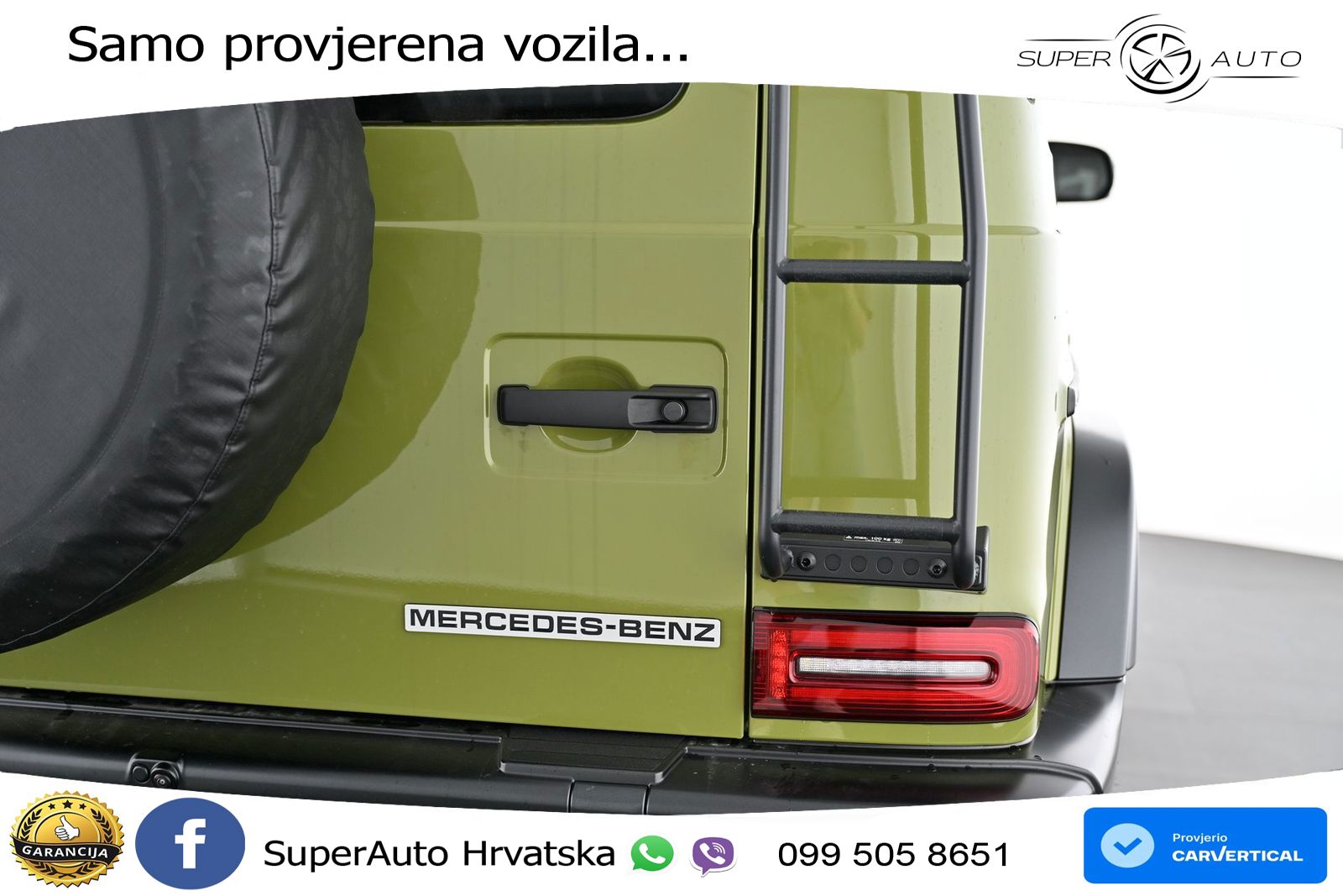 Mercedes G 450d Long (367 KS) 4MATIC 9G-TRONIC ZRAČNI+ACC+GR SJED+KAM
