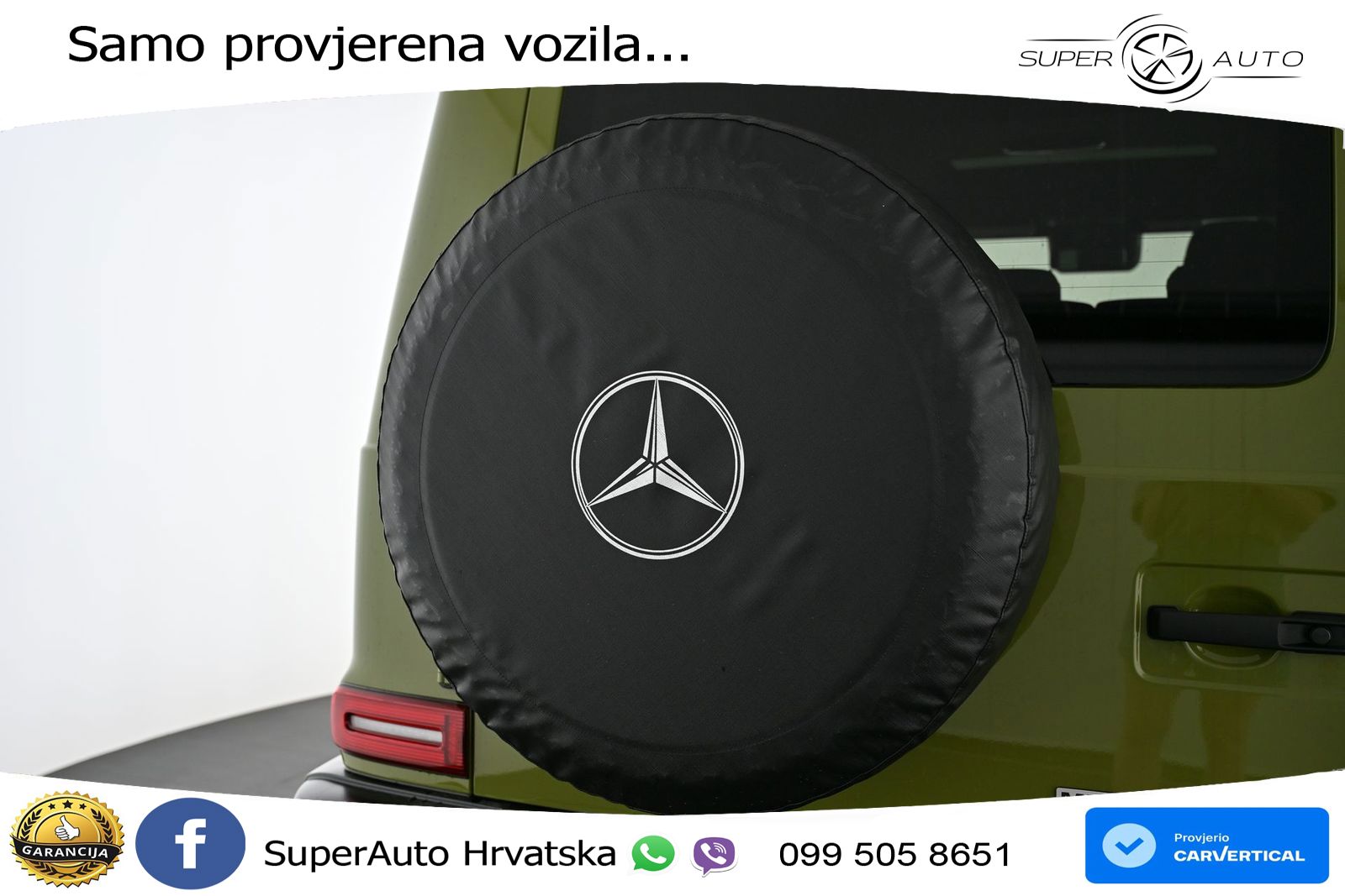 Mercedes G 450d Long (367 KS) 4MATIC 9G-TRONIC ZRAČNI+ACC+GR SJED+KAM