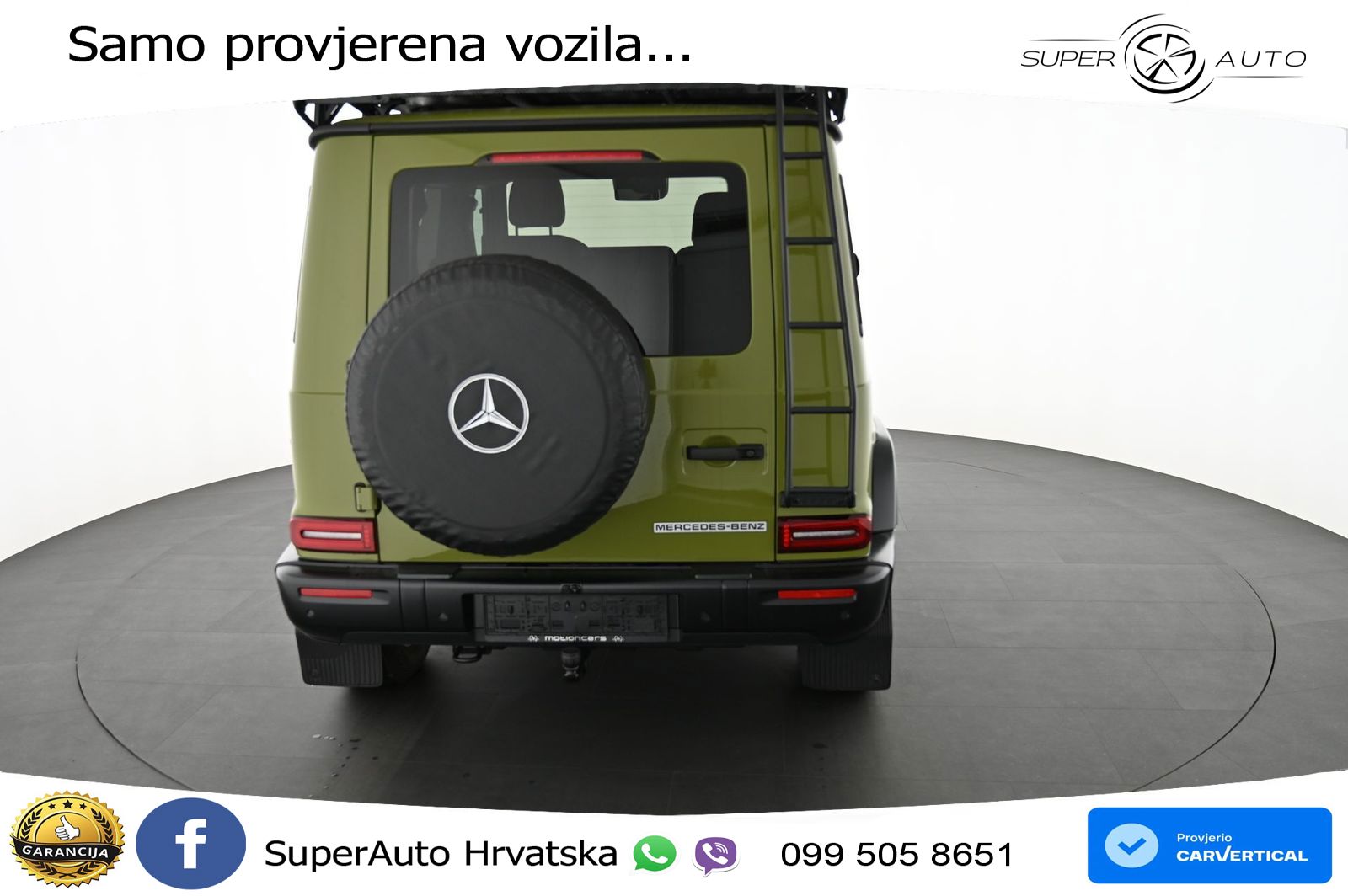 Mercedes G 450d Long (367 KS) 4MATIC 9G-TRONIC ZRAČNI+ACC+GR SJED+KAM
