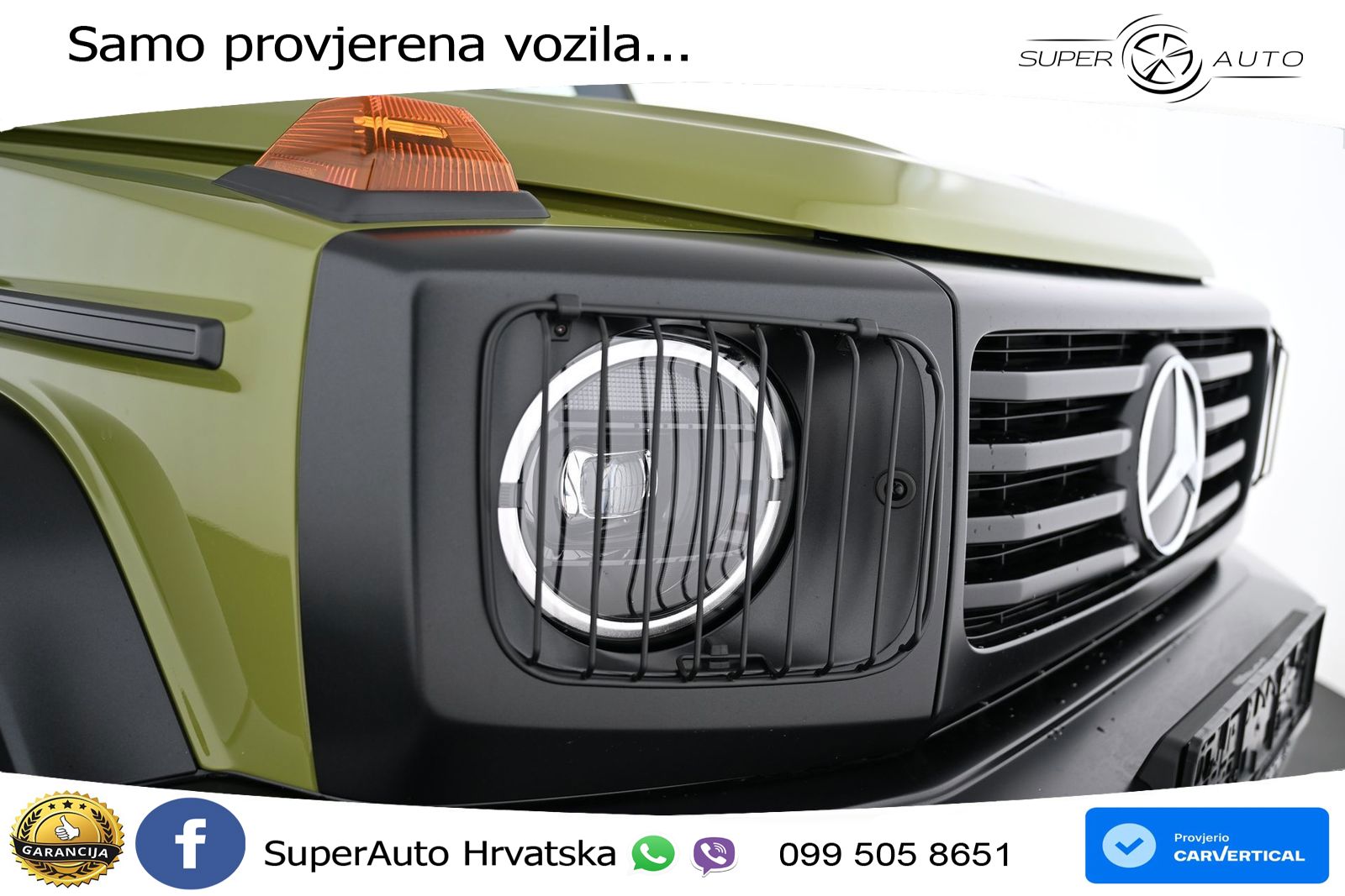 Mercedes G 450d Long (367 KS) 4MATIC 9G-TRONIC ZRAČNI+ACC+GR SJED+KAM