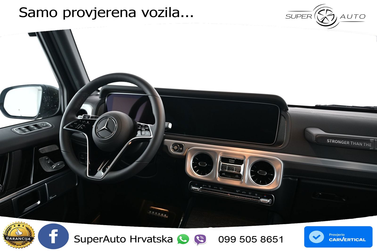 Mercedes G 450d Long (367 KS) 4MATIC 9G-TRONIC ZRAČNI+ACC+GR SJED+KAM