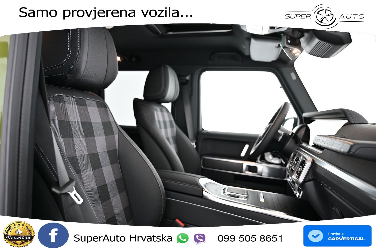 Mercedes G 450d Long (367 KS) 4MATIC 9G-TRONIC ZRAČNI+ACC+GR SJED+KAM