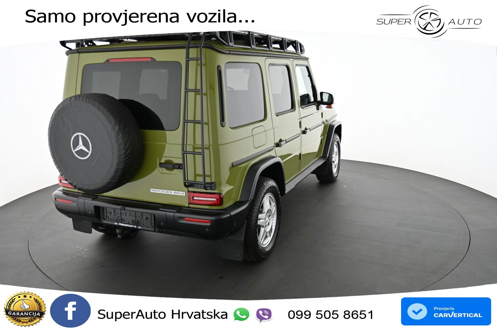 Mercedes G 450d Long (367 KS) 4MATIC 9G-TRONIC ZRAČNI+ACC+GR SJED+KAM