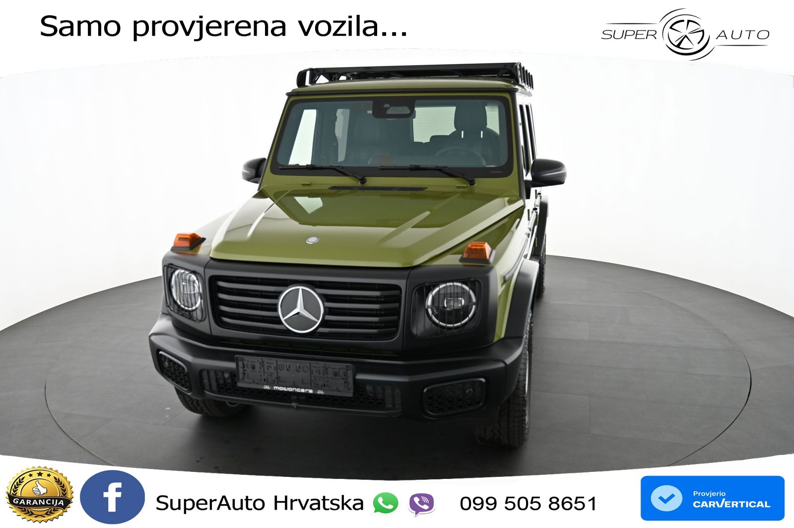 Mercedes G 450d Long (367 KS) 4MATIC 9G-TRONIC ZRAČNI+ACC+GR SJED+KAM