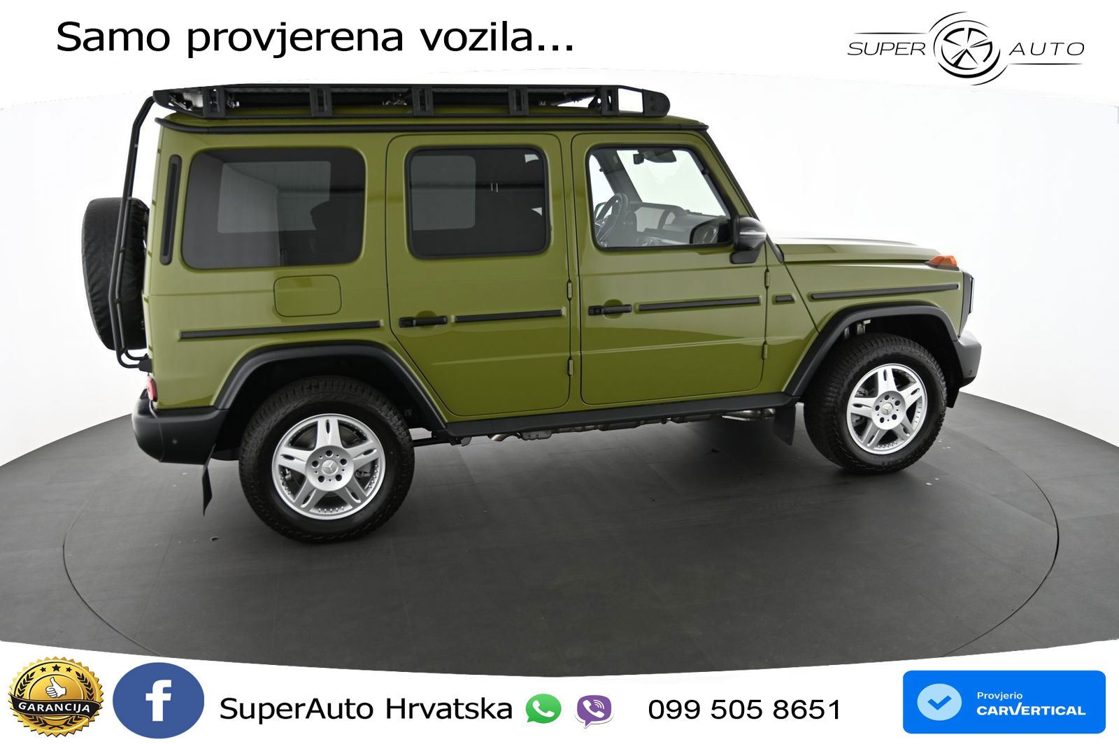 Mercedes G 450d Long (367 KS) 4MATIC 9G-TRONIC ZRAČNI+ACC+GR SJED+KAM