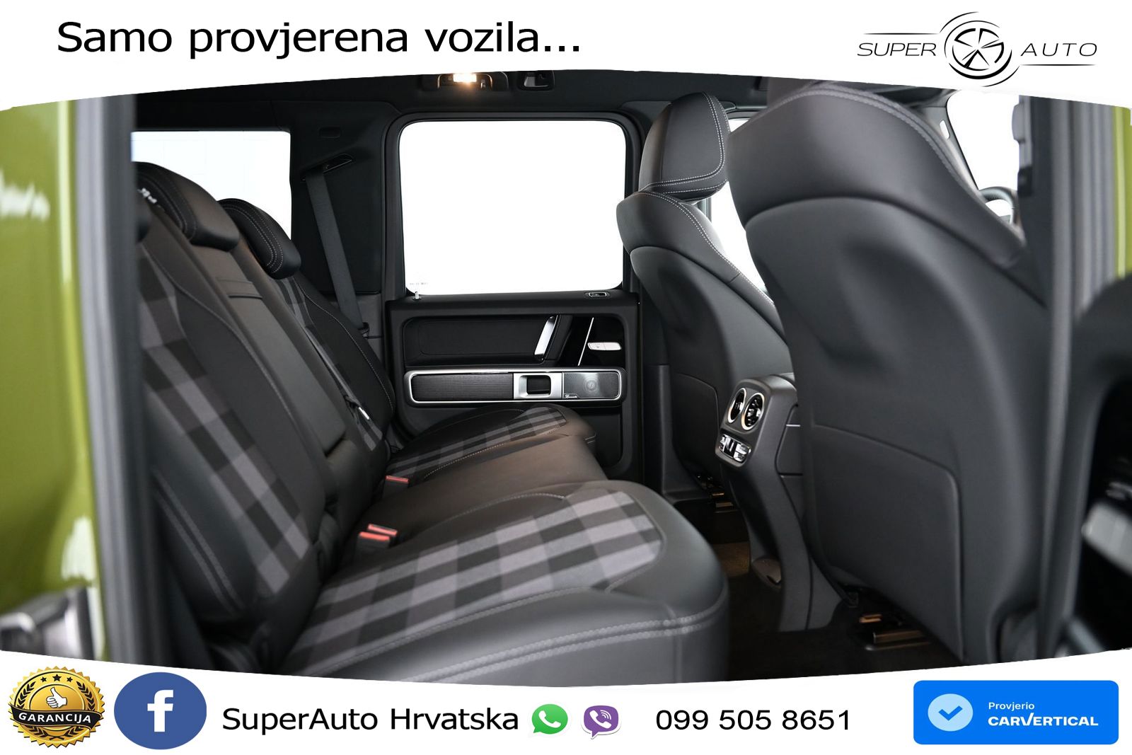 Mercedes G 450d Long (367 KS) 4MATIC 9G-TRONIC ZRAČNI+ACC+GR SJED+KAM