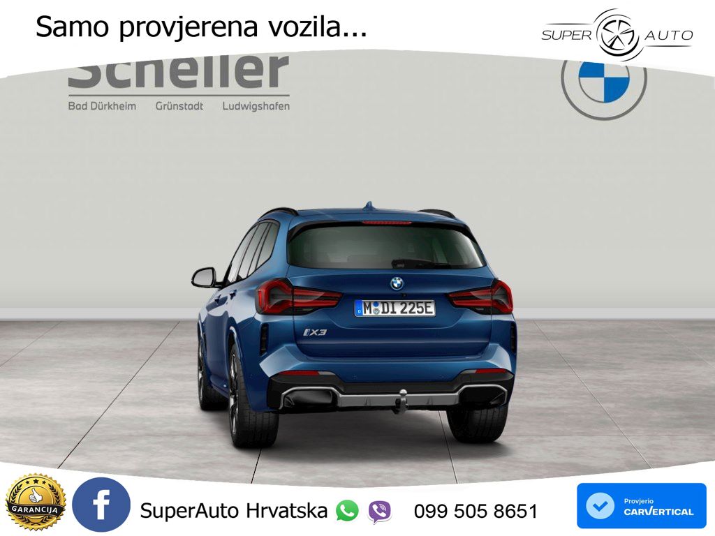 BMW iX3 80 kWh (286 KS) ACC+HEAD+GR SJED+360+PANO