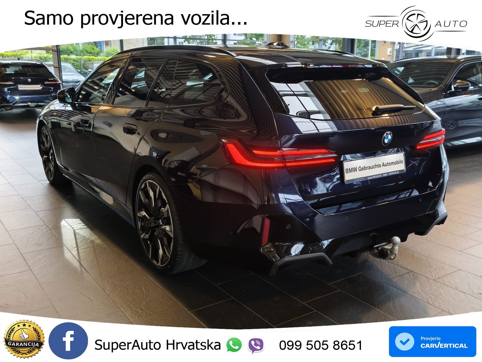 BMW 520i Touring (208 KS) Steptronic M Sport ACC+HEAD+GR SJED+360+PANO