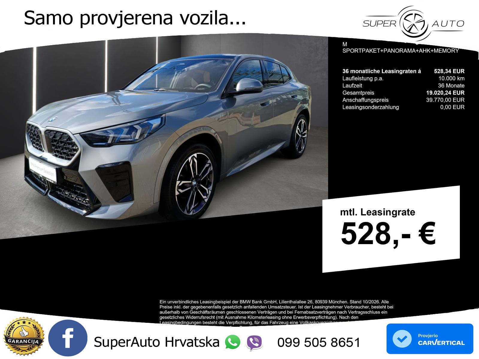 BMW X2 xDrive20d Steptronic M Sport LED+GR SJED+ACC