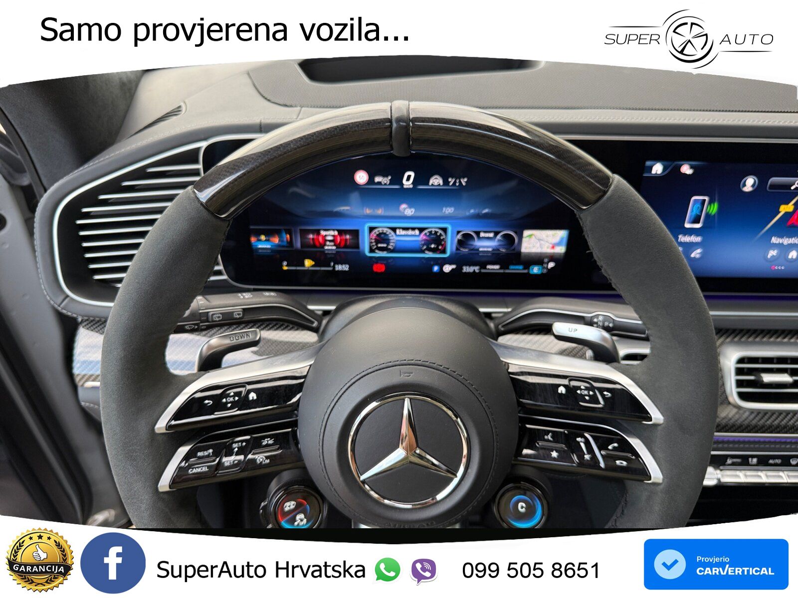 Mercedes-Benz GLS AMG GLS 63 V8 EQ Boost 4MATIC+ AMG SPEEDSHIFT TCT 9G LED+GR SJED+ACC