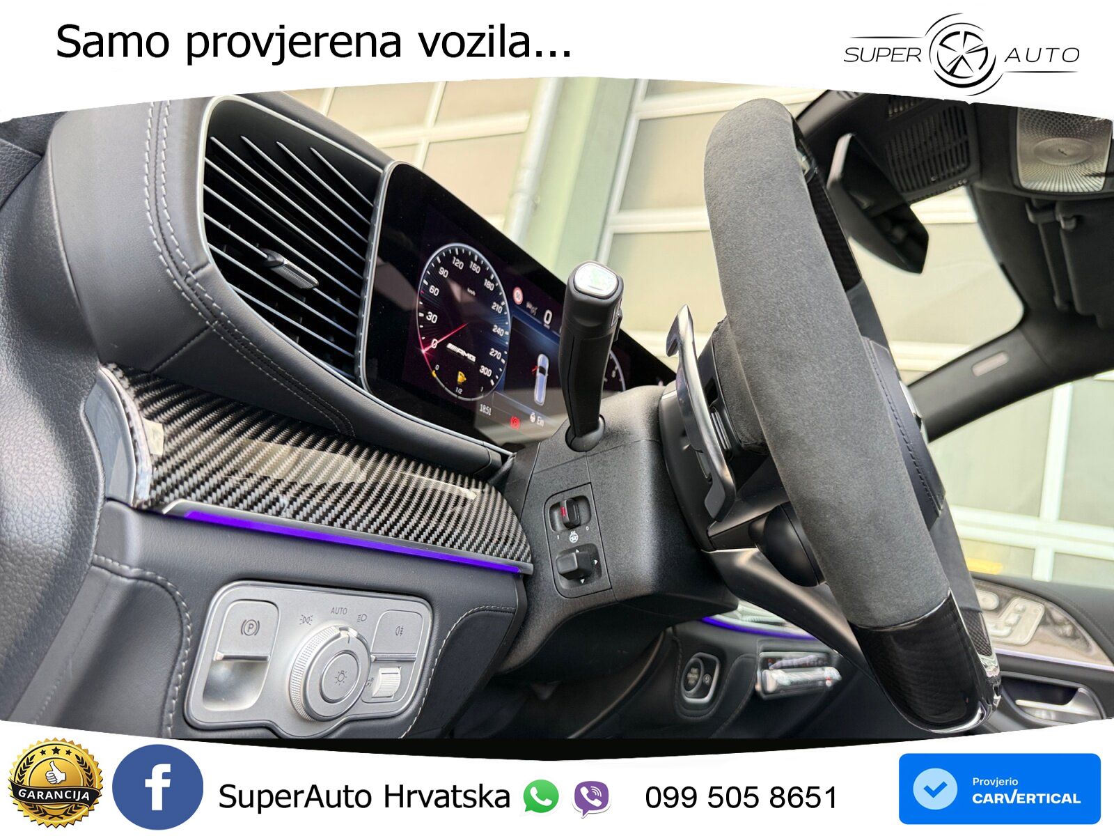 Mercedes-Benz GLS AMG GLS 63 V8 EQ Boost 4MATIC+ AMG SPEEDSHIFT TCT 9G LED+GR SJED+ACC