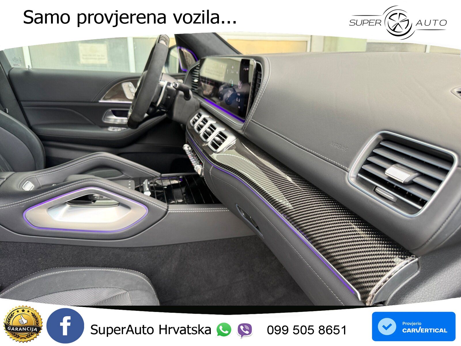 Mercedes-Benz GLS AMG GLS 63 V8 EQ Boost 4MATIC+ AMG SPEEDSHIFT TCT 9G LED+GR SJED+ACC