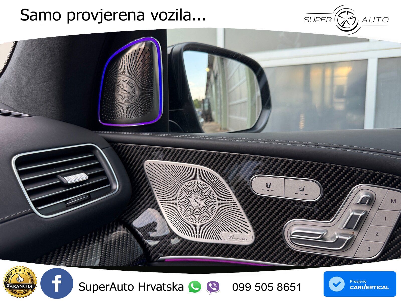 Mercedes-Benz GLS AMG GLS 63 V8 EQ Boost 4MATIC+ AMG SPEEDSHIFT TCT 9G LED+GR SJED+ACC