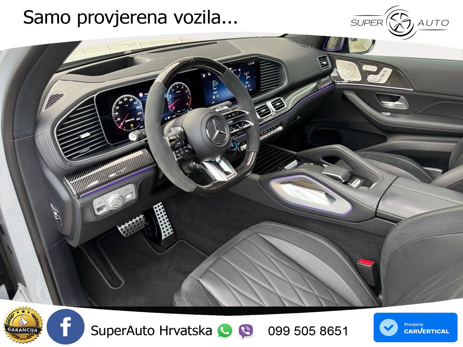 Mercedes-Benz GLS AMG GLS 63 V8 EQ Boost 4MATIC+ AMG SPEEDSHIFT TCT 9G LED+GR SJED+ACC