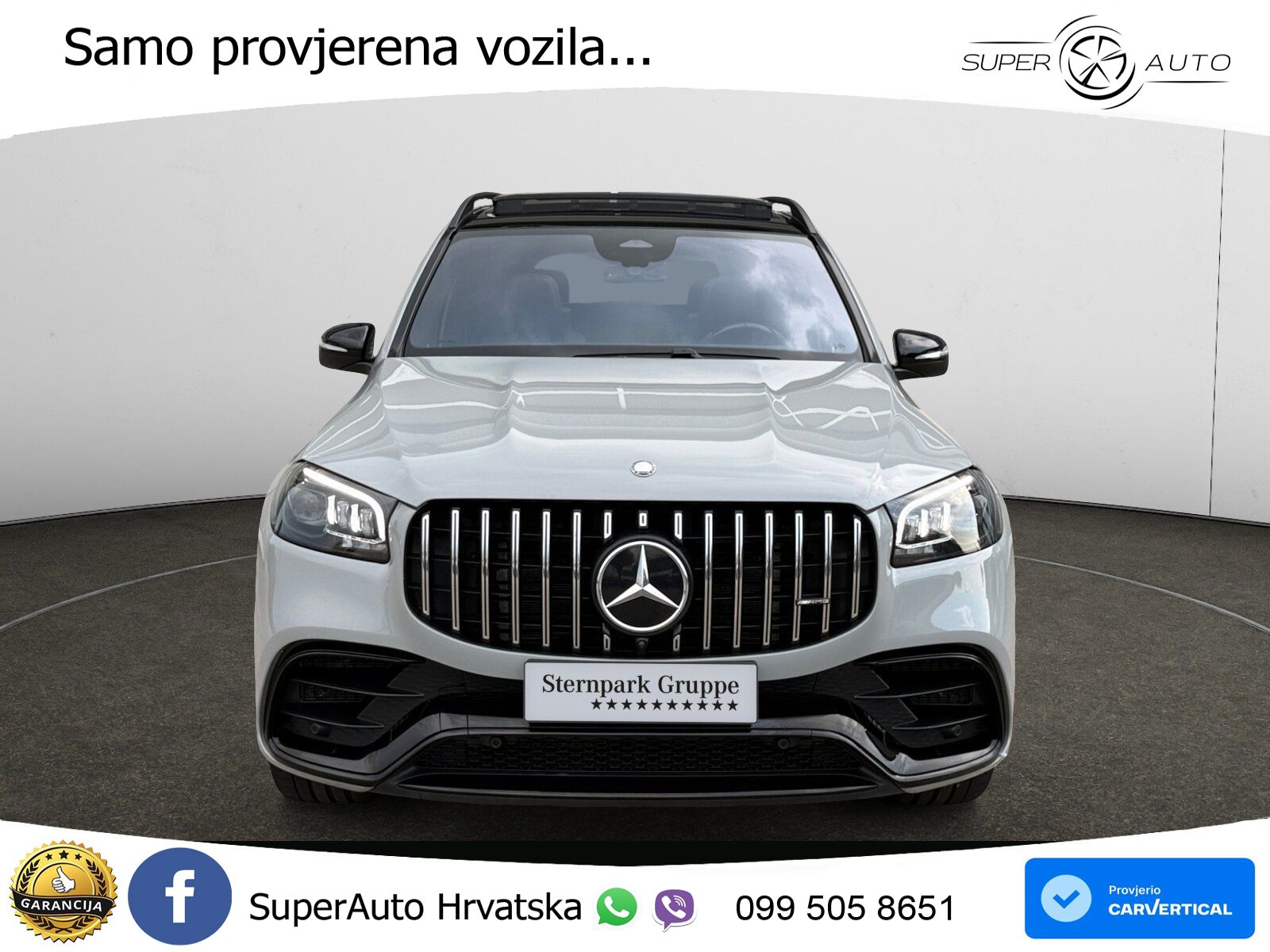 Mercedes-Benz GLS AMG GLS 63 V8 EQ Boost 4MATIC+ AMG SPEEDSHIFT TCT 9G LED+GR SJED+ACC