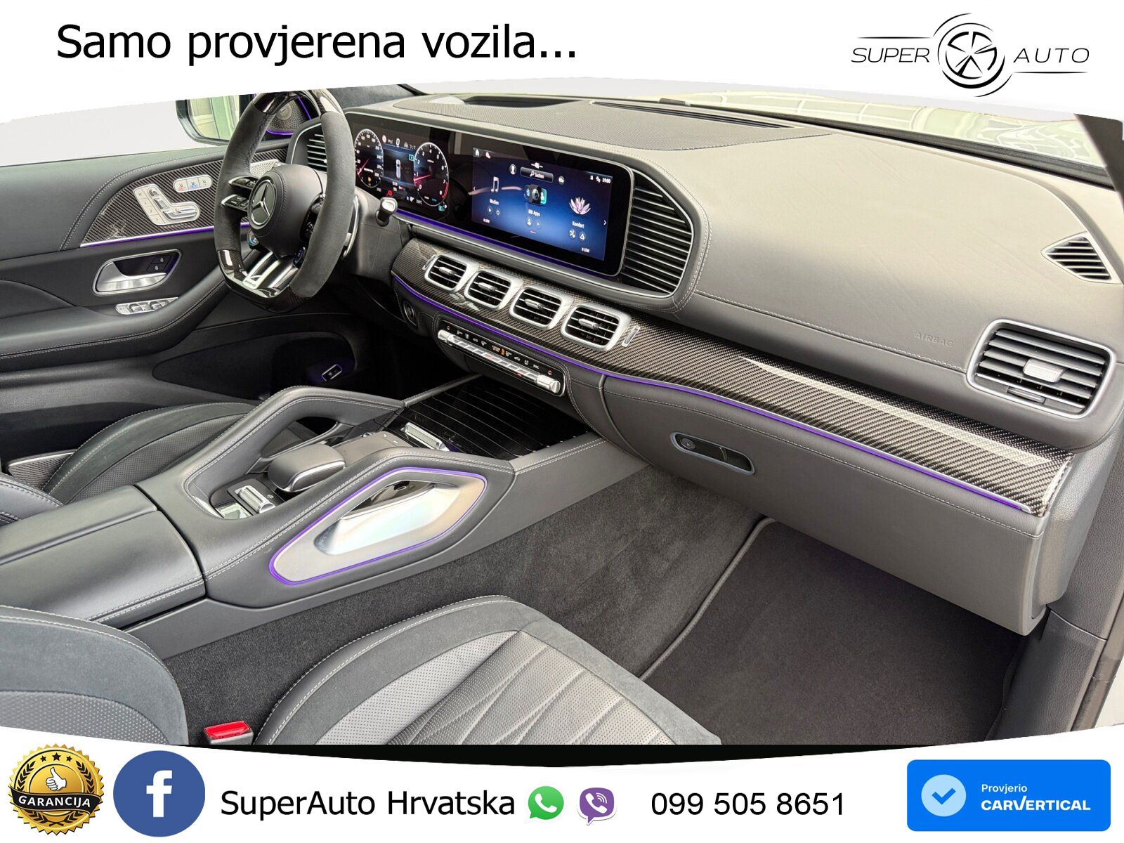 Mercedes-Benz GLS AMG GLS 63 V8 EQ Boost 4MATIC+ AMG SPEEDSHIFT TCT 9G LED+GR SJED+ACC