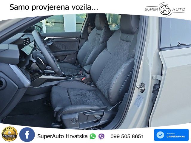 Audi S3 Limuzina 2.0 TFSI (333 KS) quattro S tronic LED+GR SJED+ACC