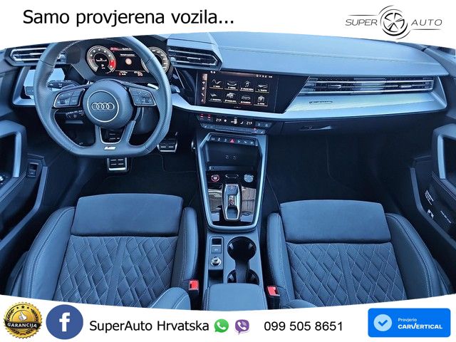 Audi S3 Limuzina 2.0 TFSI (333 KS) quattro S tronic LED+GR SJED+ACC