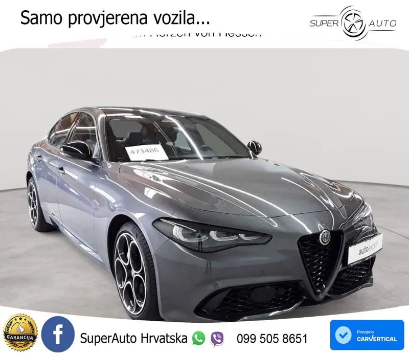 Alfa Romeo Giulia 2.2 MultiJet II (210 KS) Q4 Automatic