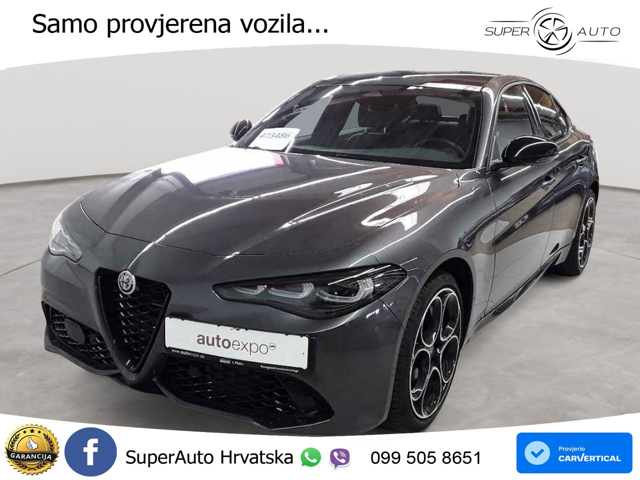 Alfa Romeo Giulia 2.2 MultiJet II (210 KS) Q4 Automatic
