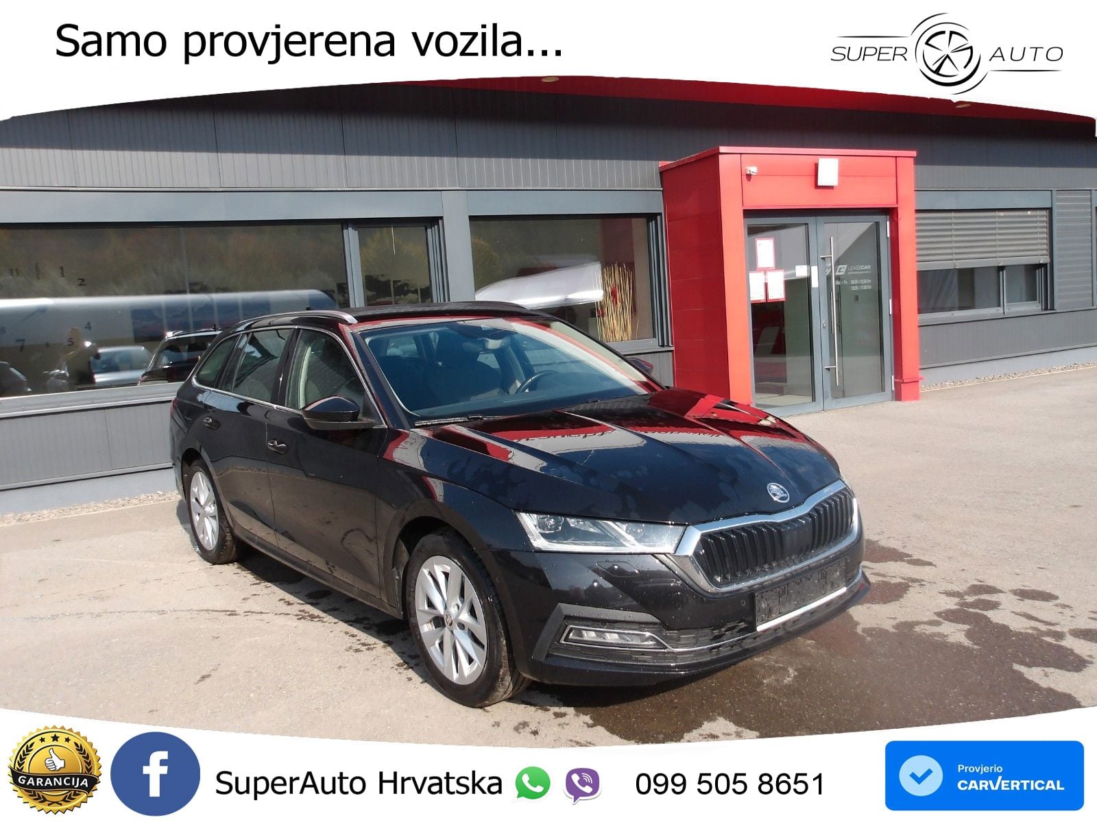 Škoda Octavia Combi 2.0 TDI (150 KS) DSG LED+GR SJED+ACC