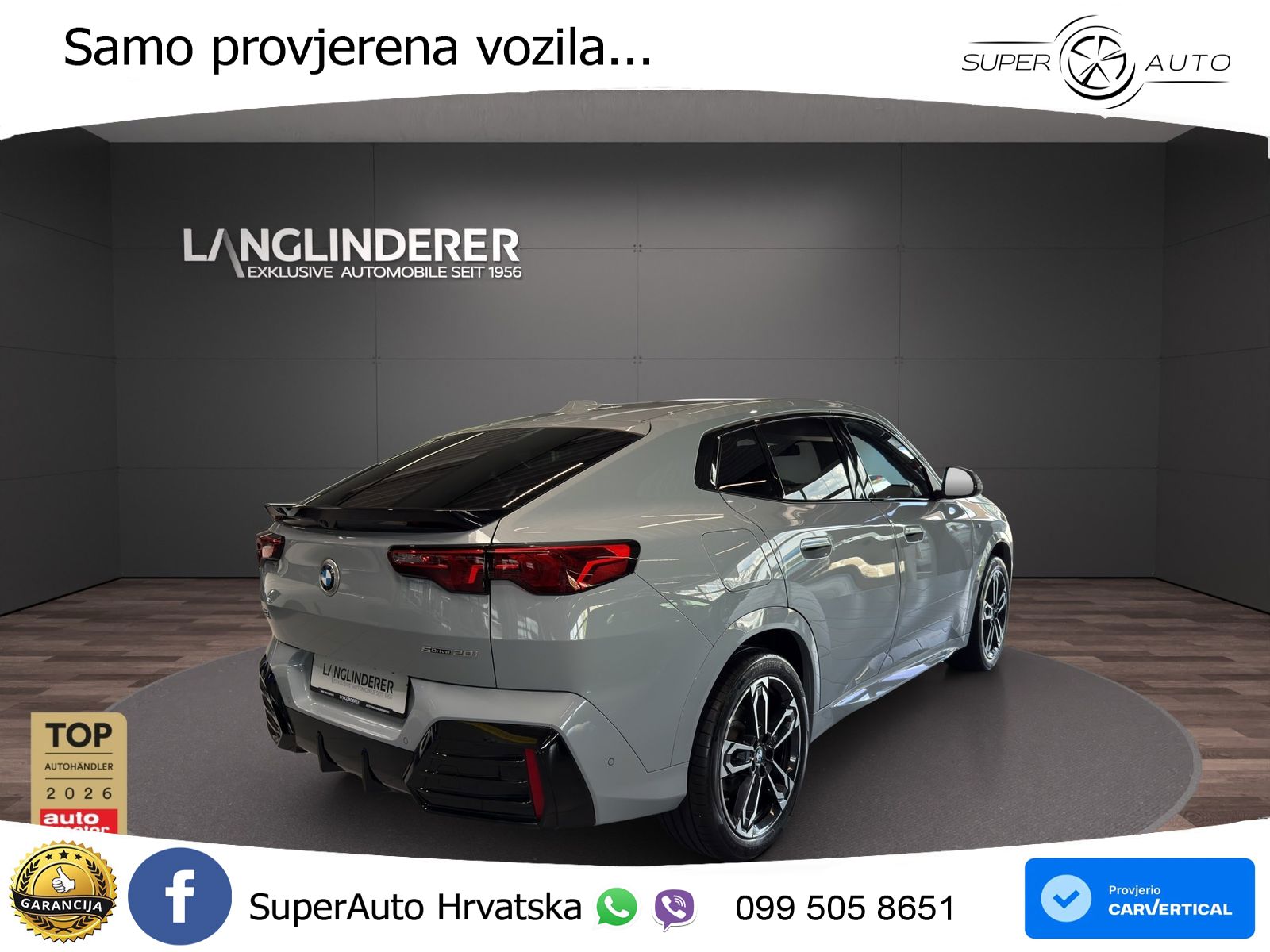 BMW X2 sDrive20i Steptronic M Sport LED+GR SJED+ACC