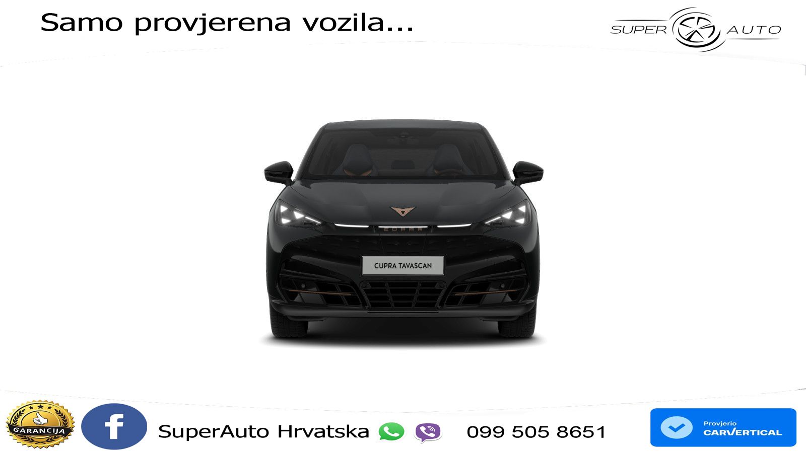 Cupra Tavascan 82 kWh (286 KS) LED+GR SJED+ACC