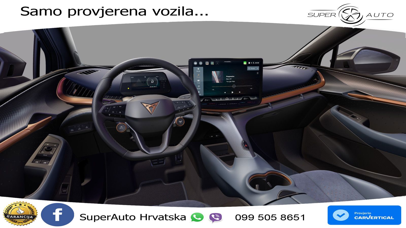 Cupra Tavascan 82 kWh (286 KS) LED+GR SJED+ACC