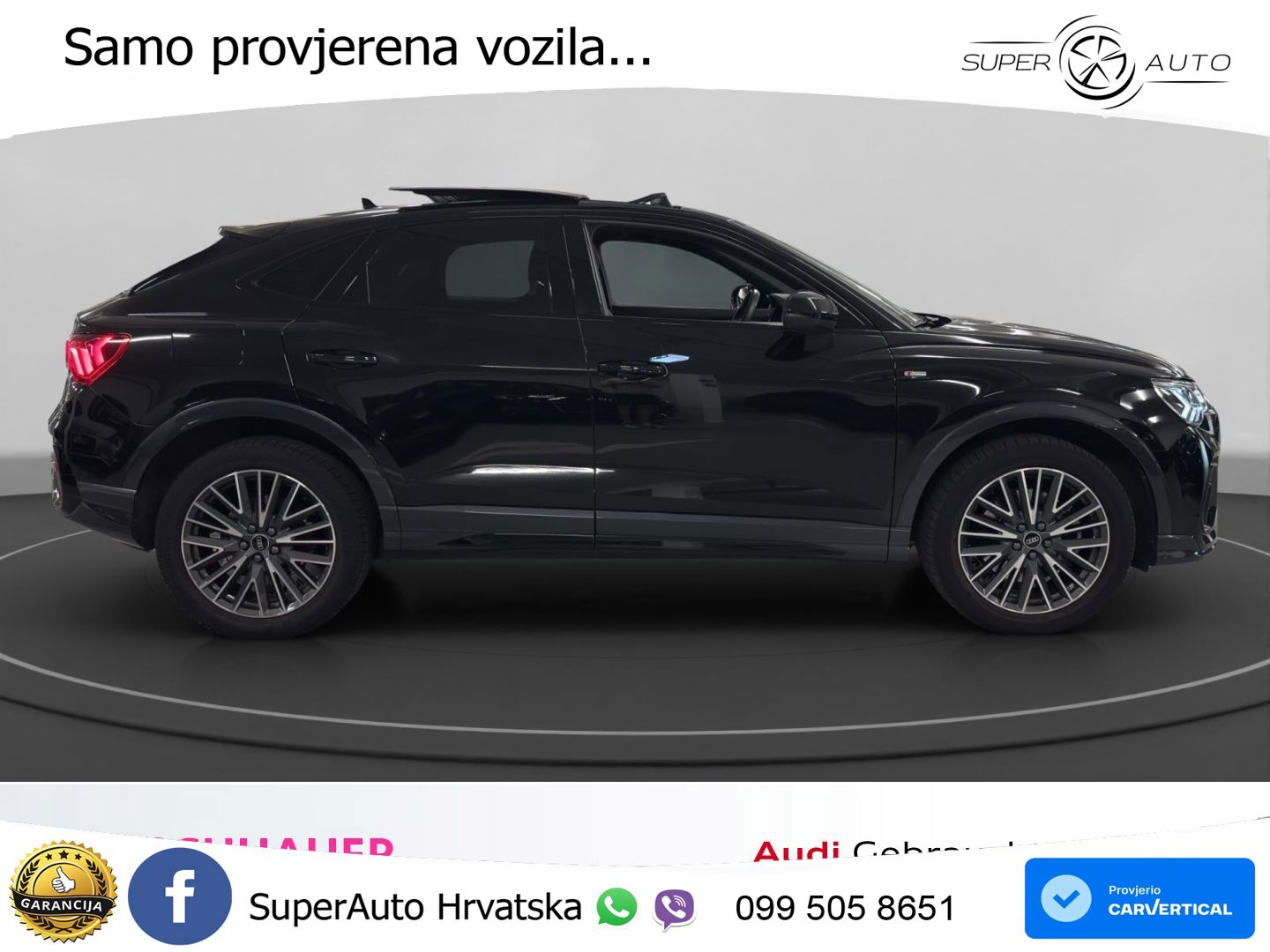 Audi Q3 II Sportback 45 TFSI (245 KS) quattro S tronic S line